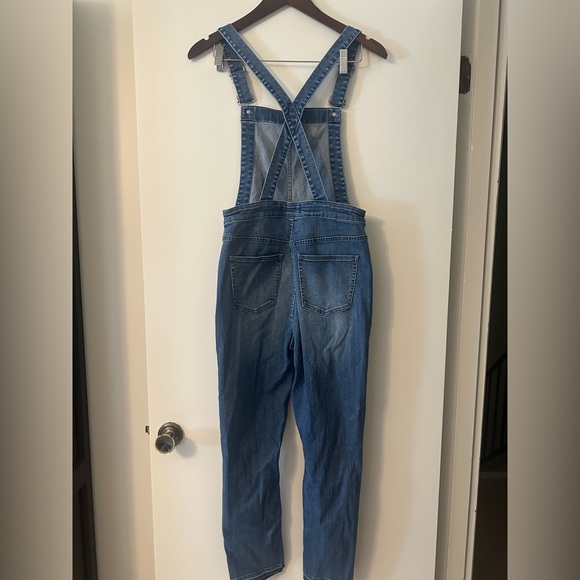 Madewell Madewell Stovepipe Overalls Raw Hem Edition Womens Size M - Picture 6 of 8
